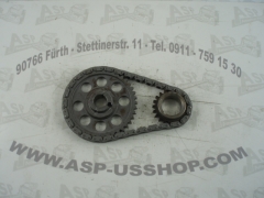 Steuerkettensatz - Timing Chain Set  Ford SB  65-71  19mm